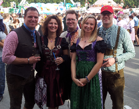 Der Abend im Weinzelt hat uns allen gut getan